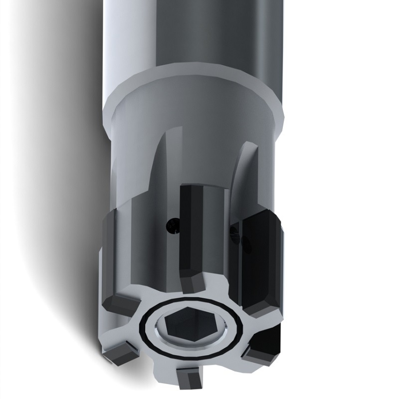 钨钢铰刀外径可调焊接合金片高效铰孔刀具缩短加工时间较高质量