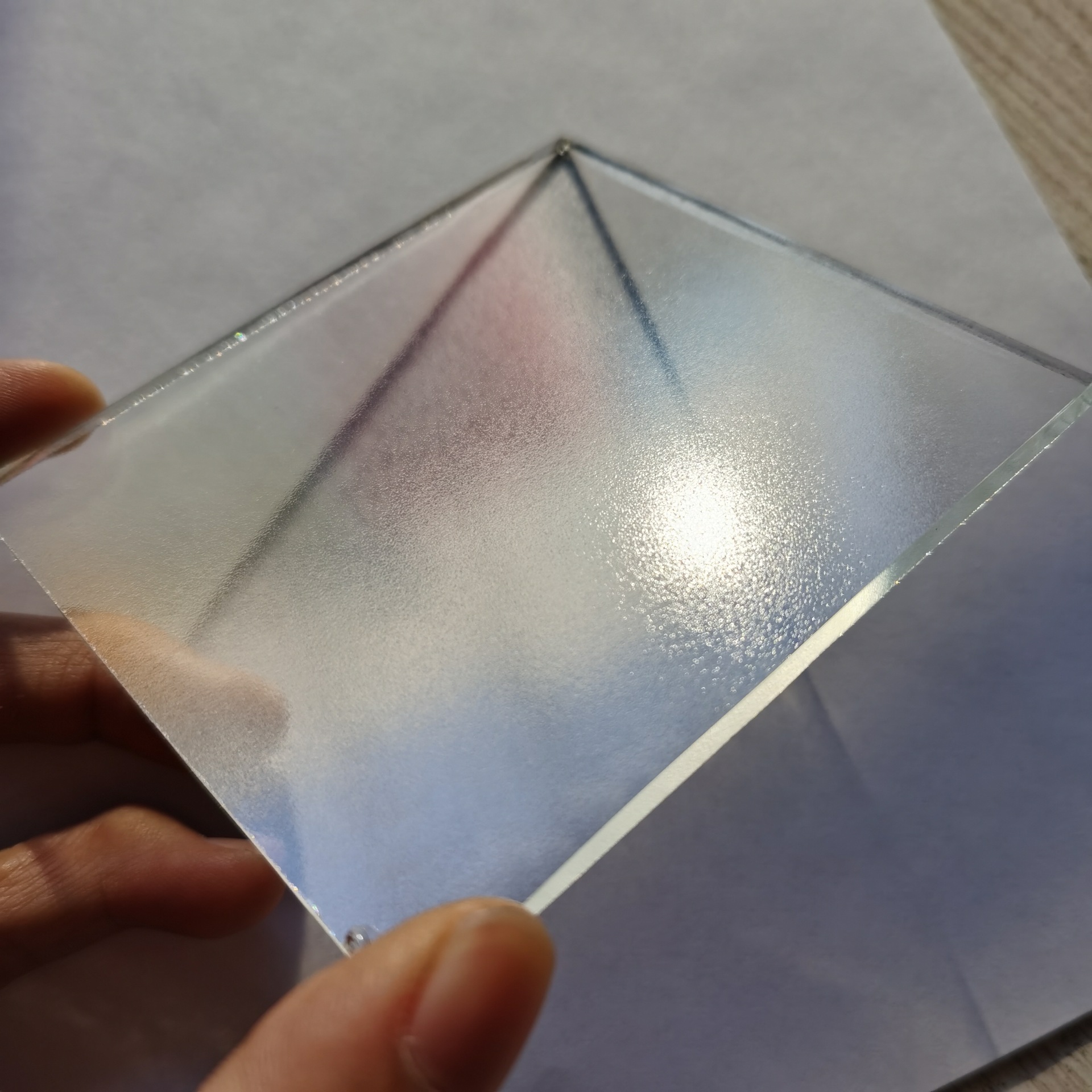 供应 酸洗超白绒面玻璃 蒙砂玻璃 单绒双绒玻璃 可定制