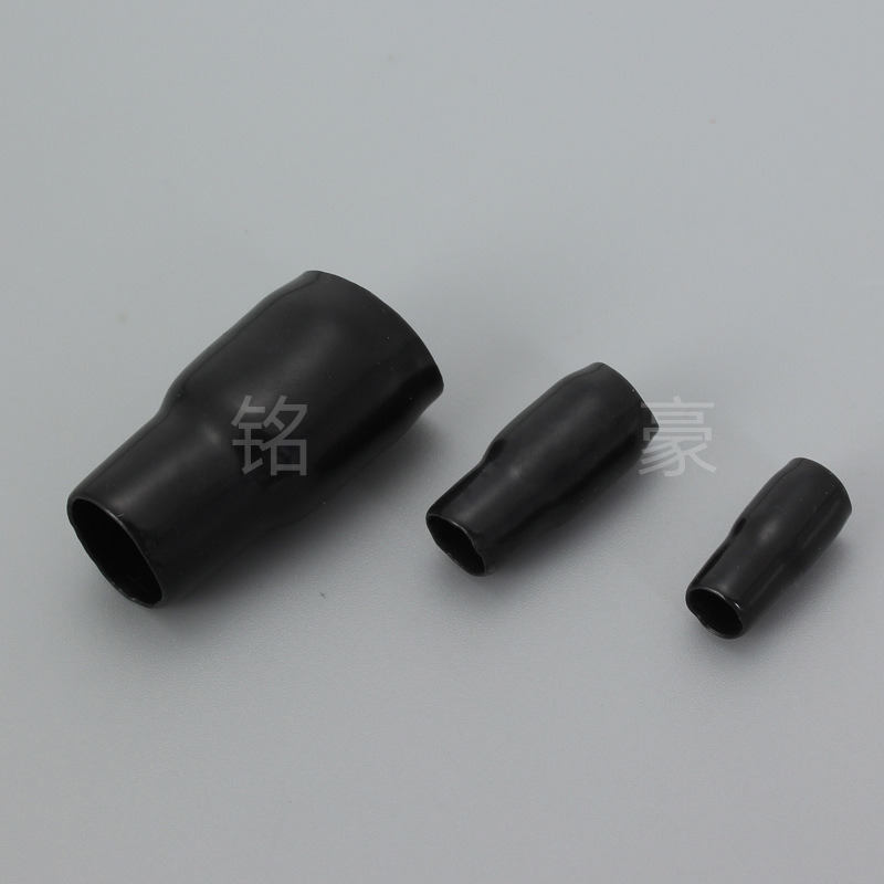 端子绝缘软护套软套管接线铜鼻子端头护套v电缆电线pvc色标保护套