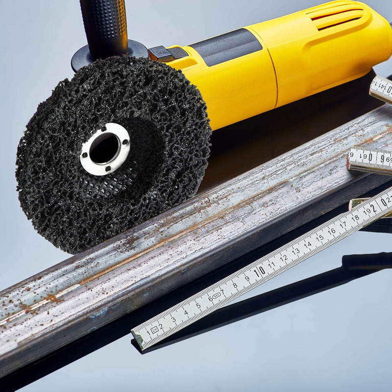 黑金刚打磨片金属除锈除油漆抛光蓝紫金刚角磨机用100*16/115*22