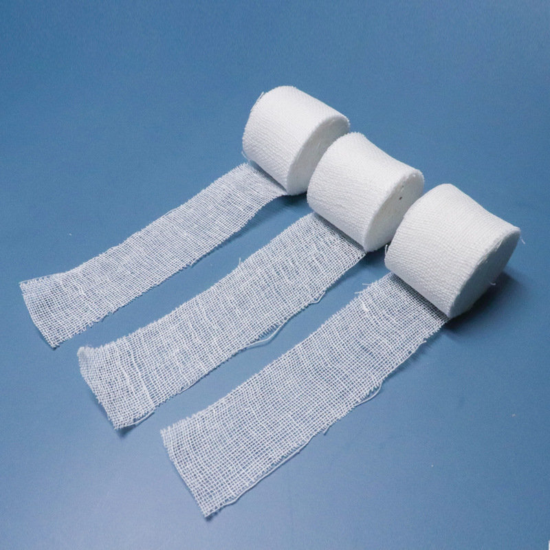 纱布绷带脱脂棉绷带包扎捆绑纱布卷绑带2cm25cm5m现货