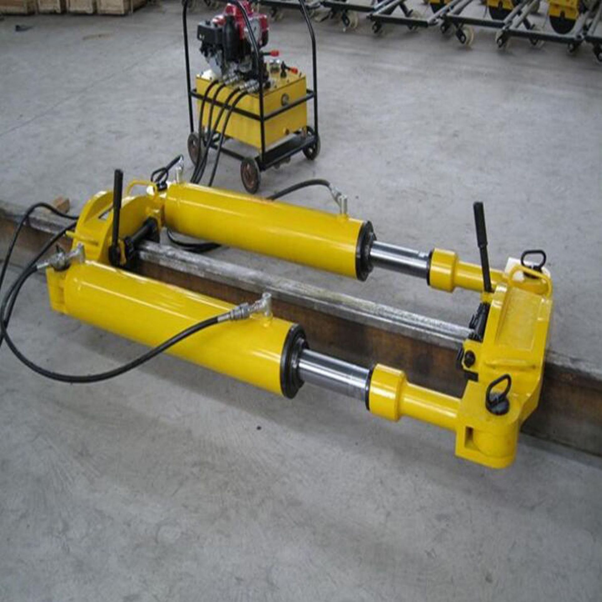 液压 钢轨拉伸机 yls-900 厂家优质轨道拉伸机 电动都有 铁路专用