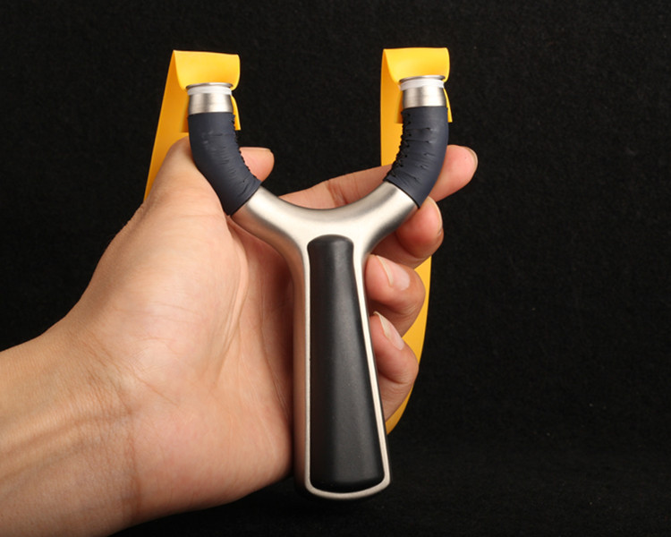 440 蓝虎弹弓不锈钢钛钢 数控飞虎叉弹弓 直板直板蓝虎带盒