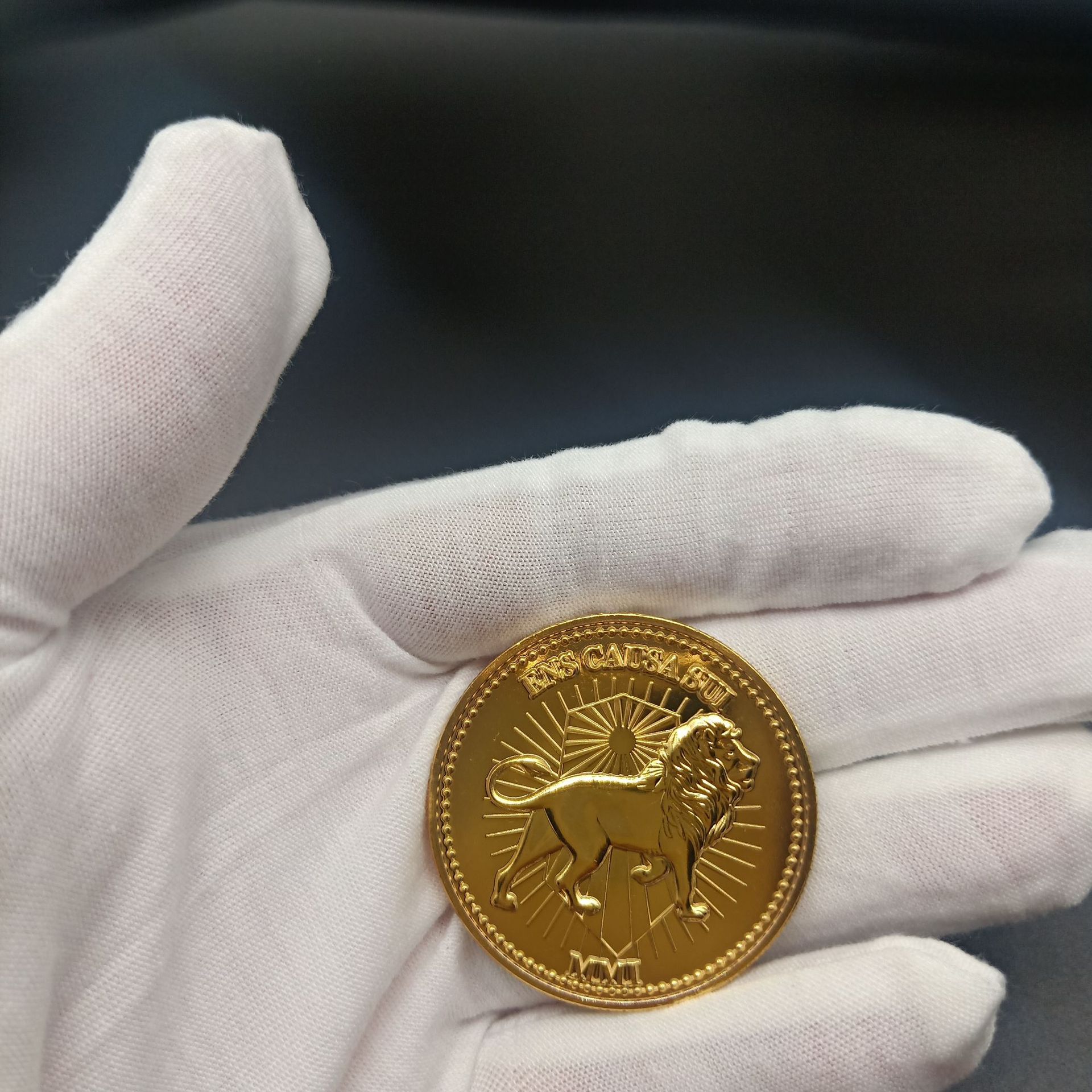 疾速追杀二代john wick电镀金币基努里维斯收藏硬币 电影道具周边