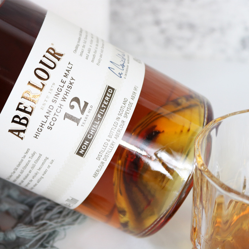 洋酒亚伯莱/亚伯劳尔12年苏格兰单一麦芽威士忌酒雅伯莱aberlour