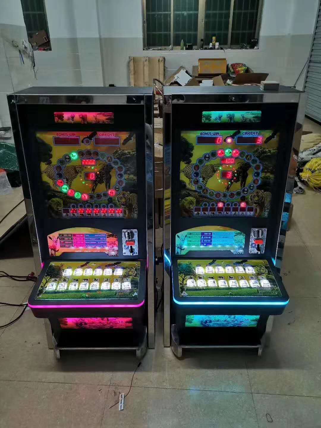 22寸水果老虎礼品游戏机出口8t投币器马达游戏机投币器厂家