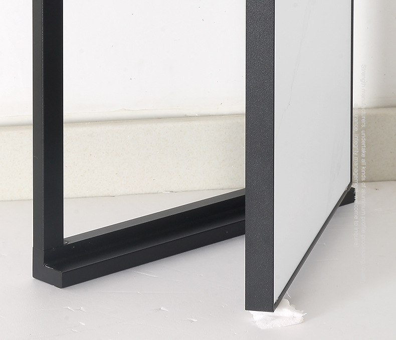 厂家全铝橱柜门定制 简约现代厨房吊柜门板 家具铝合金柜门定制