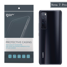 GOR适用华为Nova 7 Pro保护壳 Nova 7 Pro手机保护套 透明TPU软壳