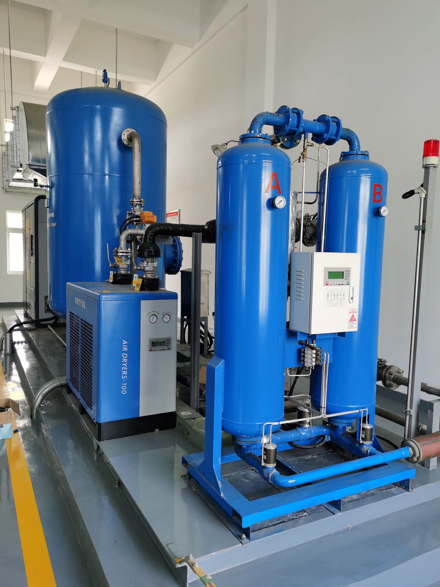 厂家现货30m压缩空气无热再生吸干机吸咐式干燥机