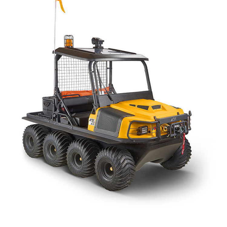 水陆两栖车全地形车水上摩托两用车atv沙滩车救援装备阿尔戈argo