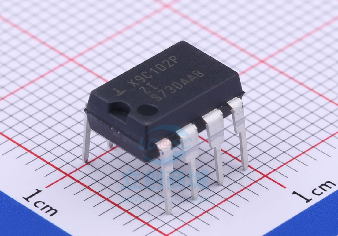 x9c102p x9c102 直插dip-8 数字电位器 -阿里巴巴