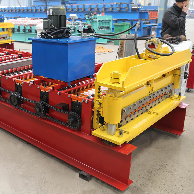 金诚信 1032型导柱小波汶压瓦机 新型多功能金属成型设备制作厂家