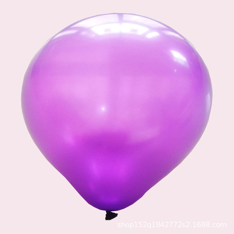 Wholesale 10-Inch 1.8G Pearl round Balloon Wedding Room Wedding Birthday Party Layout Balloon Toys 100