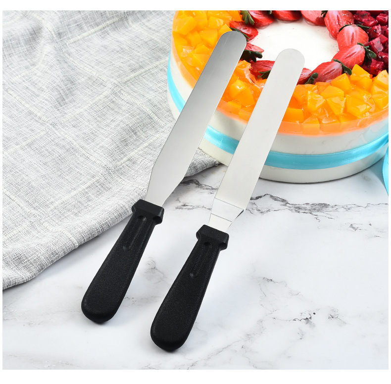 不锈钢折吻刀蛋糕抹刀烘焙刀 奶油裱花刀具厂家批发定制 奶油抹刀