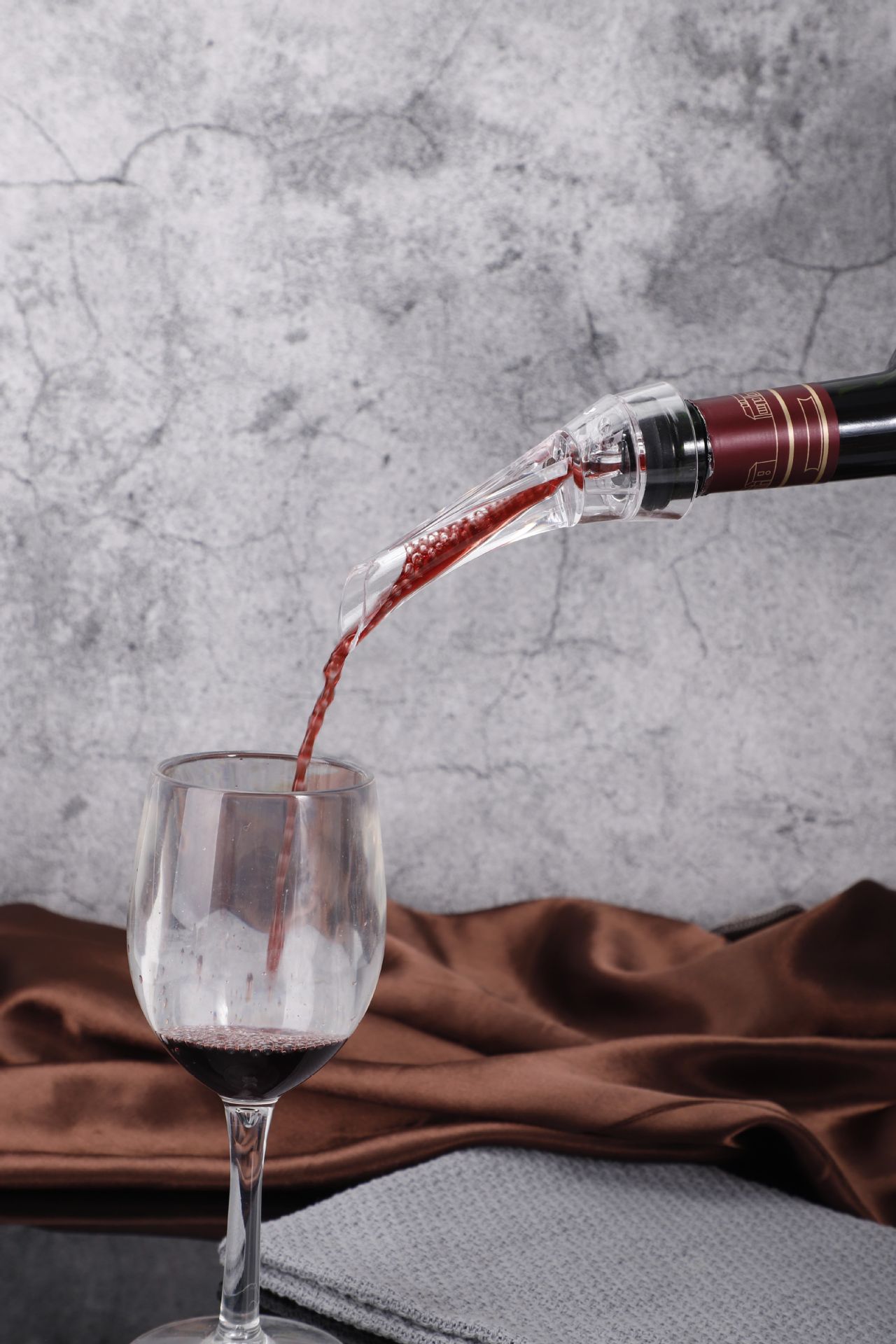 家用鹰嘴魔术快速醒酒器葡萄酒红酒套装插瓶倒酒酒具醒酒器