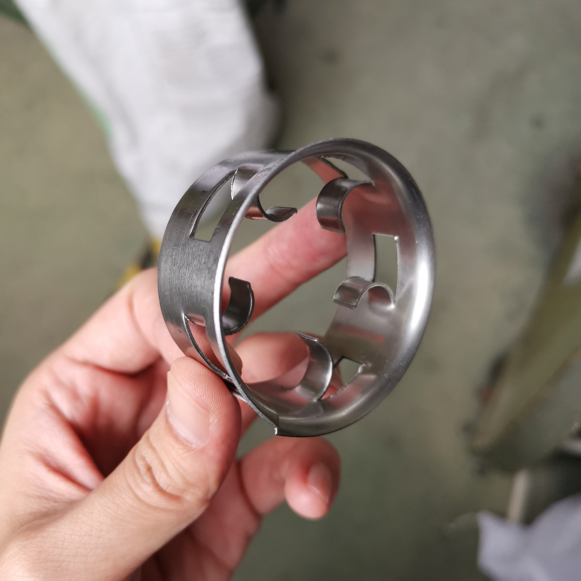 cmr不锈钢阶梯环dn50金属阶梯环吸收塔填料厂家