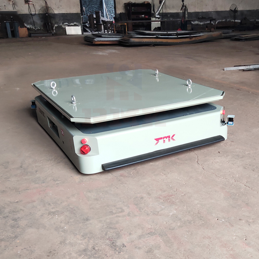 潜伏式台面自动顶升agv 自动智能充电agv无轨平车 自动导航搬运车