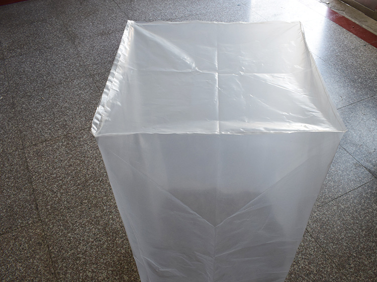 厂家定做加厚塑料方底袋pe防尘防潮薄膜袋大号透明立体包装袋