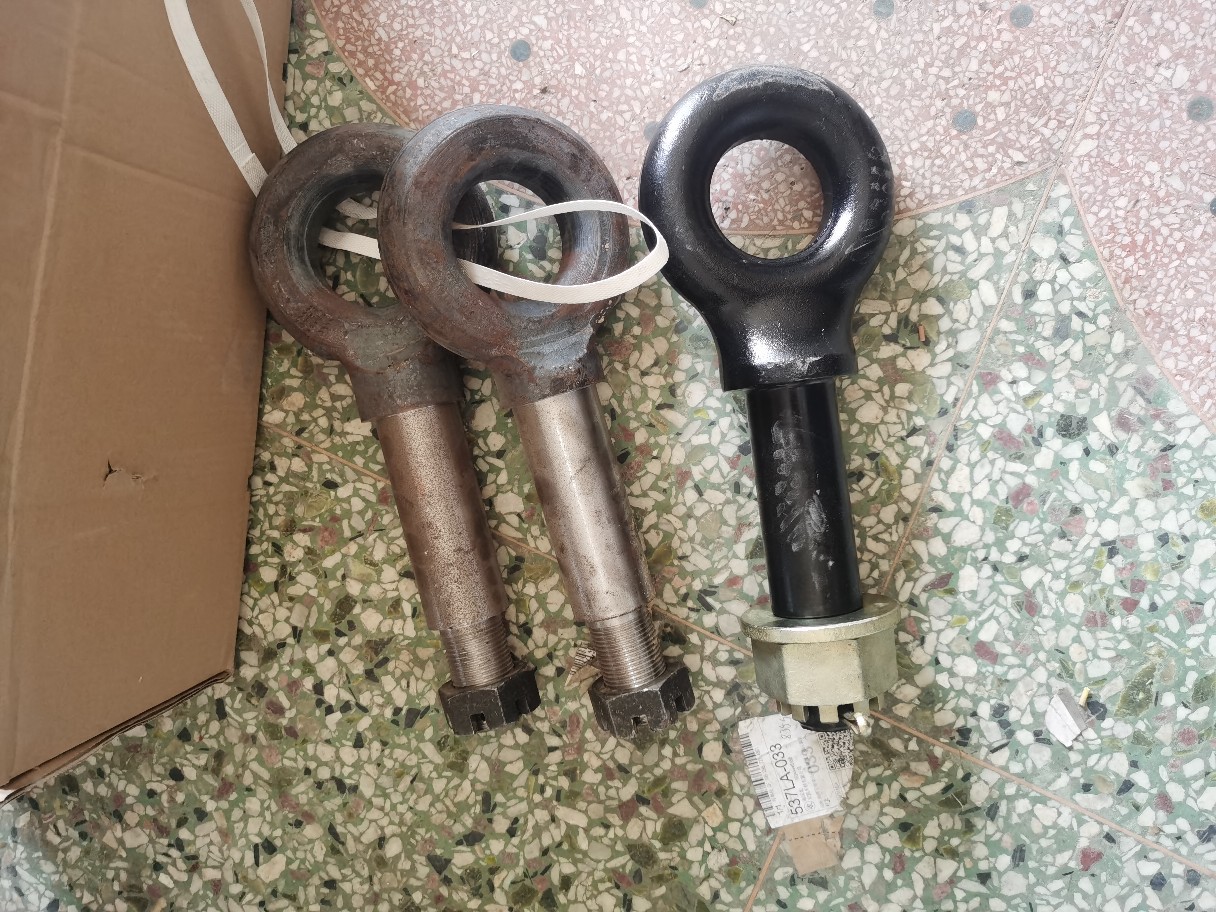 厂家直供锻打环形牵引挂钩 拖车连接环 重型全挂车拖勾