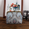 Antiquity Embroidery Chenille Messenger Female bag New products Original literature Antiquity Versatile Small square package