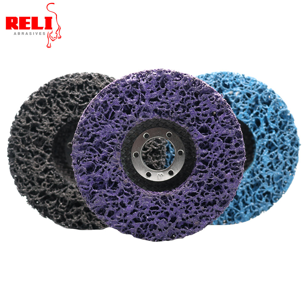 热力 黑金刚磨盘 金属不锈钢多孔型打磨片 除锈除漆尼龙抛光轮