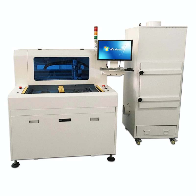 厂家直供曲线分板机设备高速全自动pcba分板机邮票孔视觉编程分切