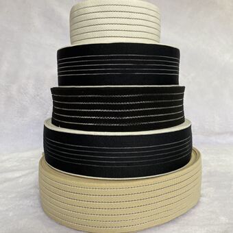 厂家直销现货渔丝松紧带  护腰收腹带用弹力橡筋松紧带