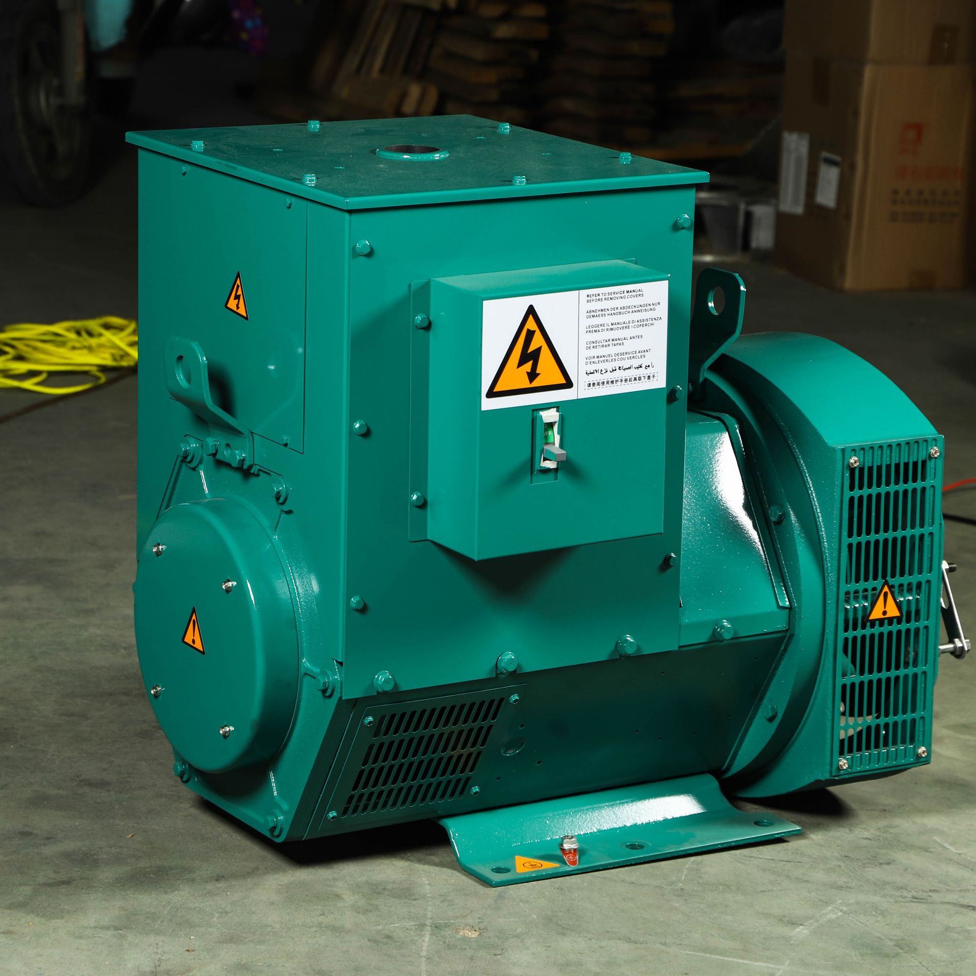 一件代发苹果柴油发电机组 无刷三相75kw发电机 厂家直发