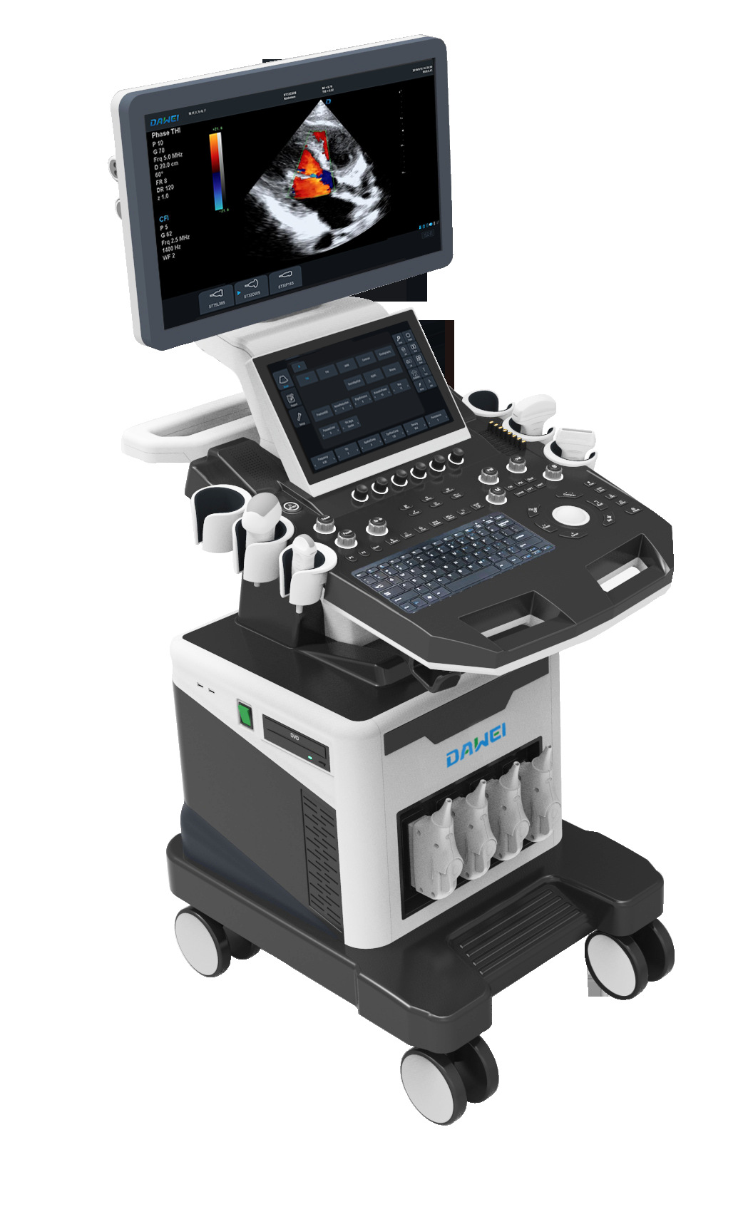 人用动物用b超机器超声仪器心脏超声仪多普勒超声诊断仪