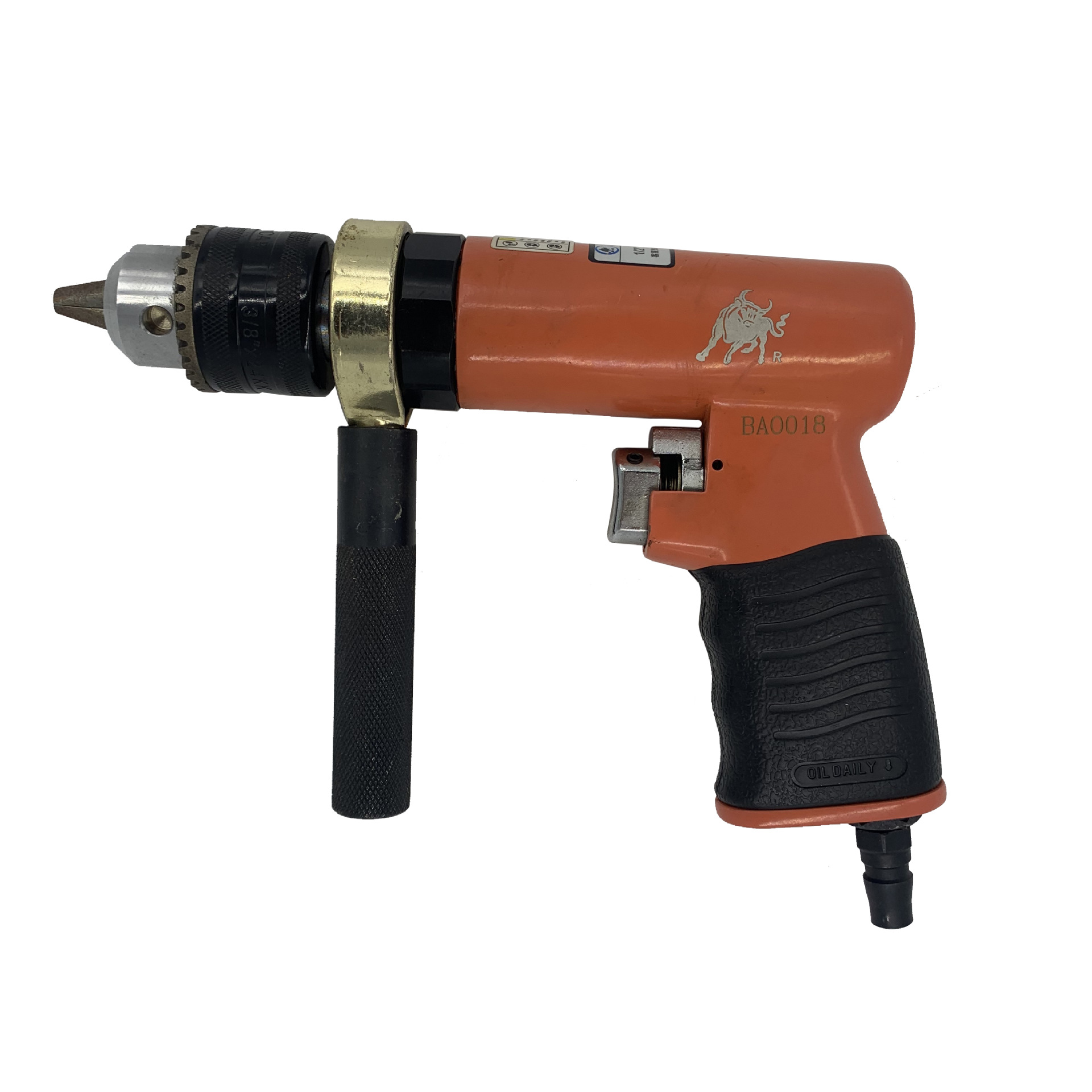 批发台湾黑牛1/2正逆转气钻,my-231气动钻黑牛气动工具