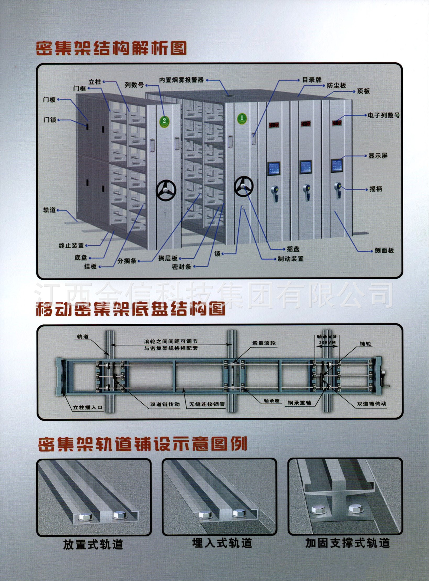 会计档案密集架 橱式箱式密集柜 凭证存放密集架 手动电动密集架