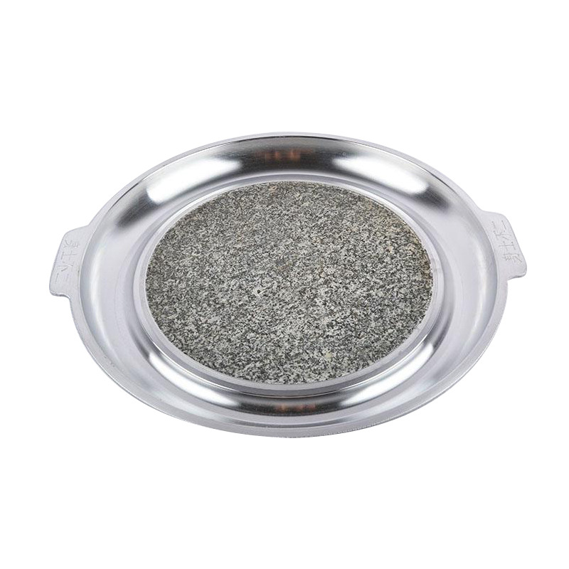 韩式身土不二烤盘韩式身土不二石头烤盘木炭烤炉用石头烤盘商用