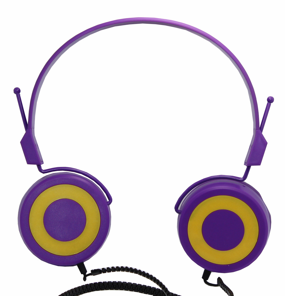 十年老店魔客耳机有线可爱头戴式发光可伸缩卡通电脑手机耳麦