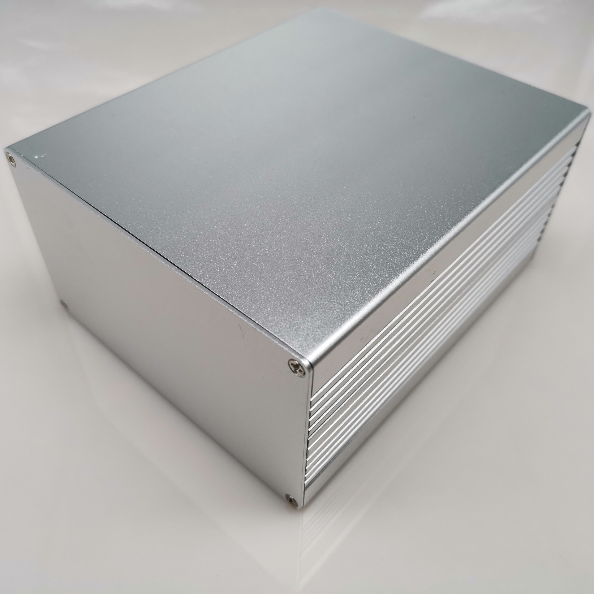 127x75铝合金壳体 型材外壳 电源防水盒散热机箱diy仪表 铝壳8142