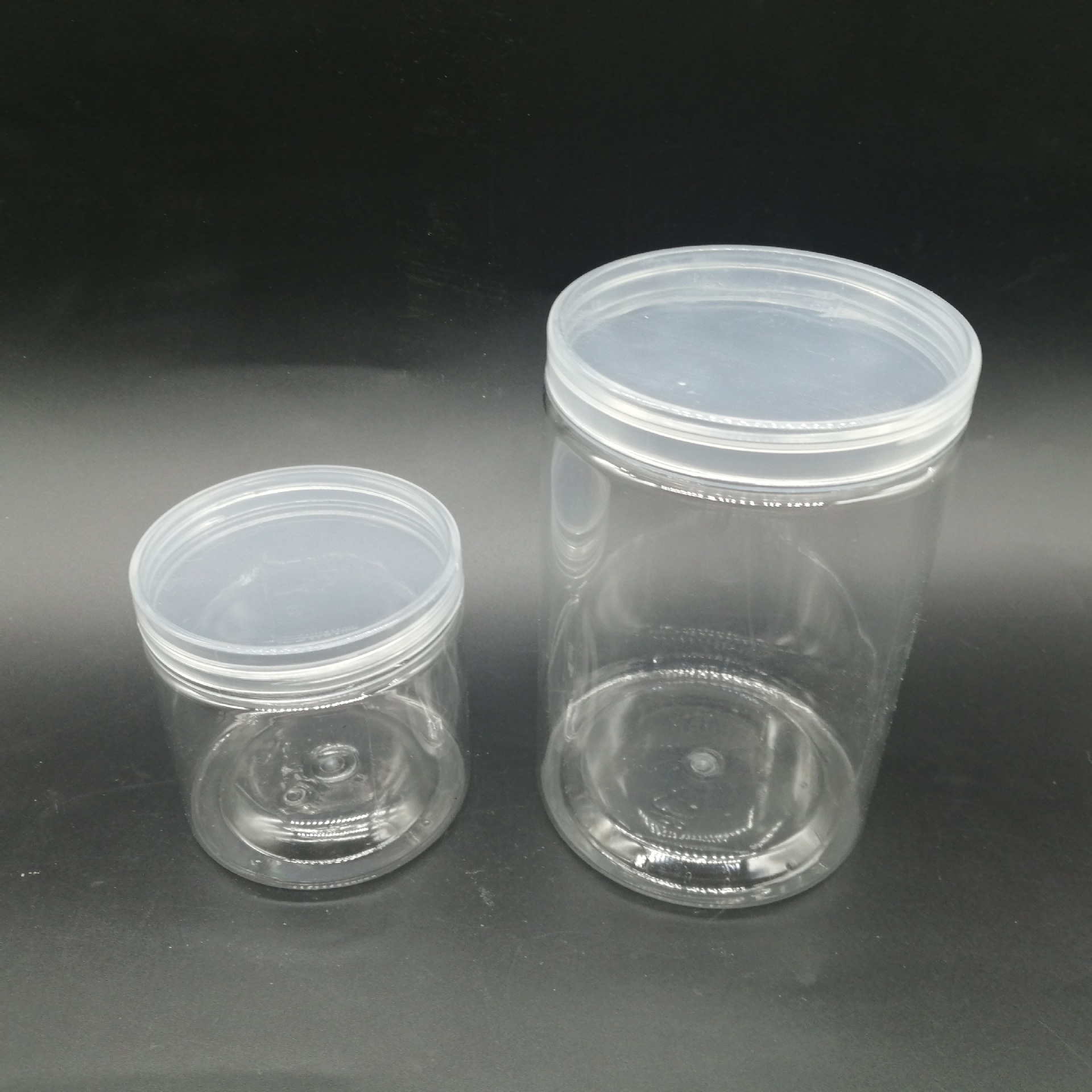 工厂现货塑料包装罐子 pet透明塑料罐食品级五谷杂粮零食密封罐