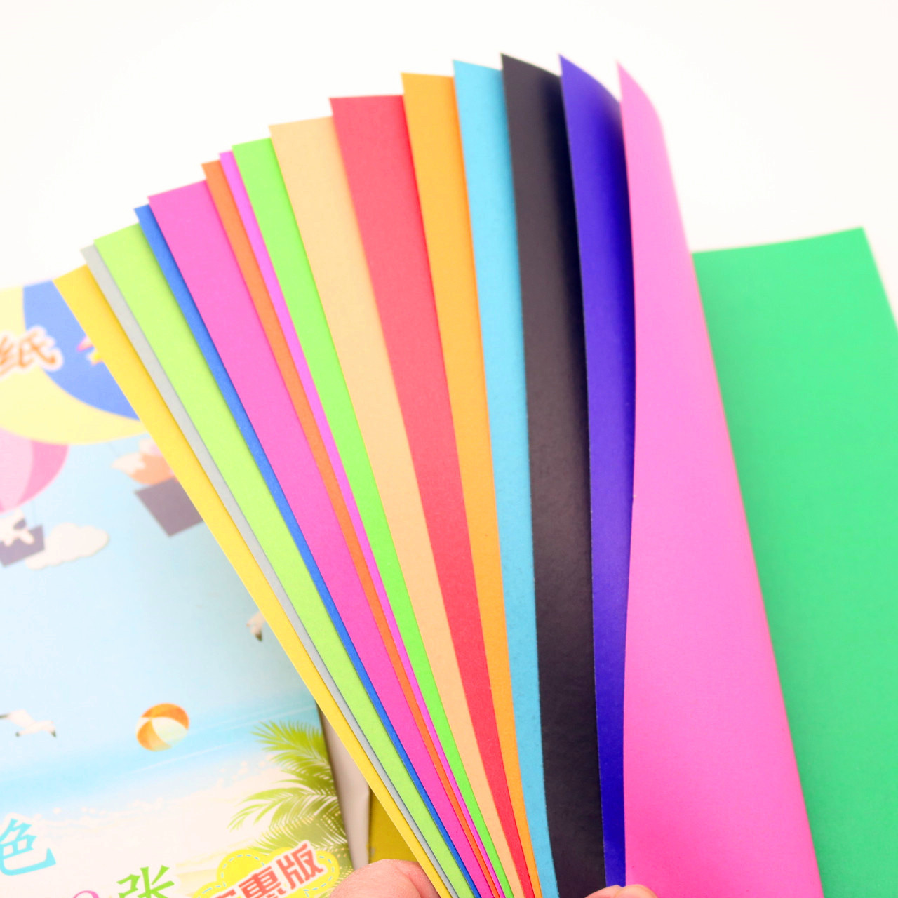 批发彩色卡纸200克a4彩色卡纸多图案儿童手工彩色卡纸diy手工材料