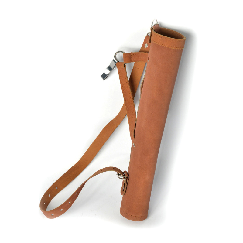 皮革箭囊箭袋箭壶 可背可挂可斜挎弓箭通用射箭器材辅助用品箭包