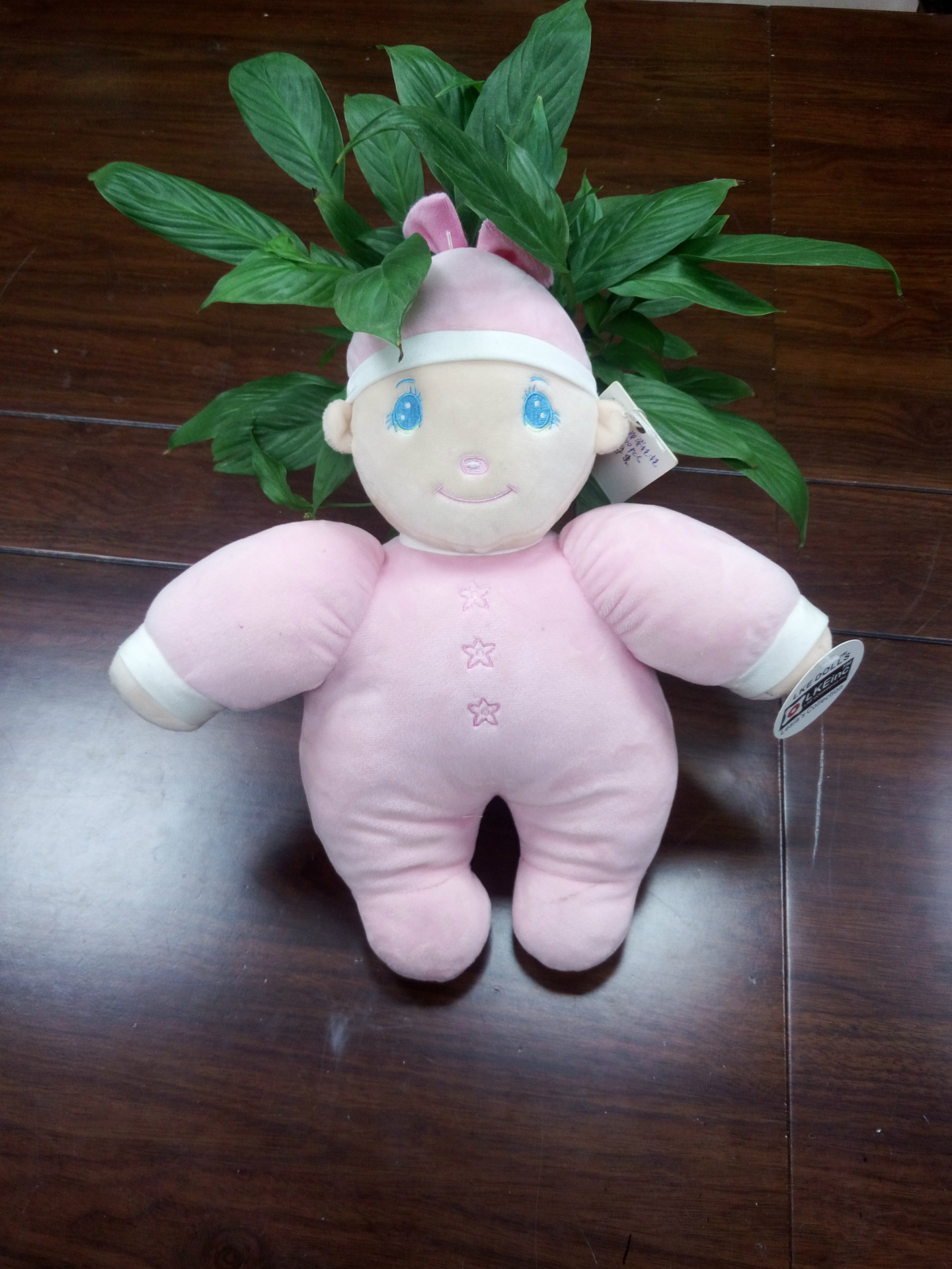 厂家定制躺姿婴儿娃娃毛绒玩具创意洋娃娃儿童安抚公仔减压玩偶