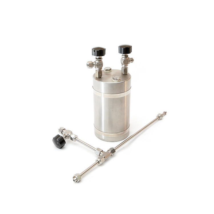 gb/t8570液氨采样器取样器便携不锈钢1000ml密闭采样采样钢瓶订制