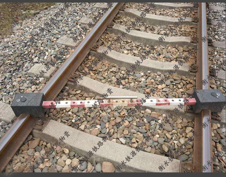 便携式防溜枕木 铁路专用防溜车枕木双头pr便携式橡胶防溜枕木