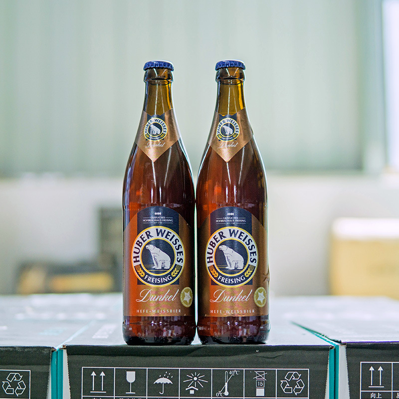 德国原瓶 huberweisses/冰熊黑啤酒 500ml*20瓶整箱-阿里巴巴
