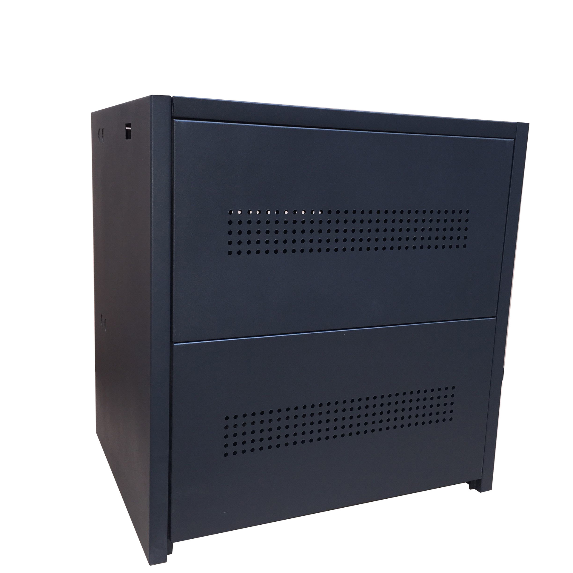 ups蓄电池柜 铁皮柜电池专用柜 3开门柜子电池盒 电池箱c-6