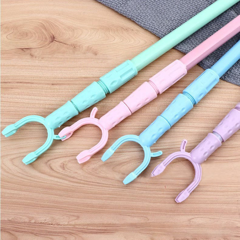 衣取撑衣杆阳台伸缩晾衣晒衣衣叉衣家用杆杆叉厂塑料8014晾衣杆伸