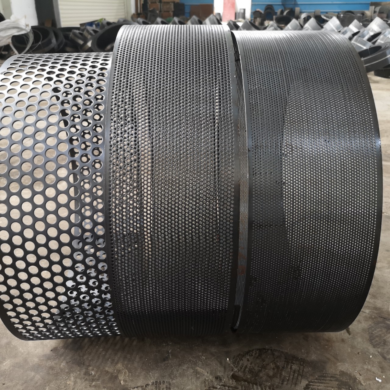 厂家直销批发加厚粉碎机筛片筛网罗底猪饲料鸡饲料筛片锤片