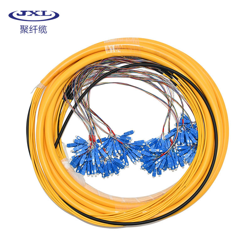 sc集束光纤跳线 束装分支光缆跳线96芯 机房布线跳线 光纤跳线