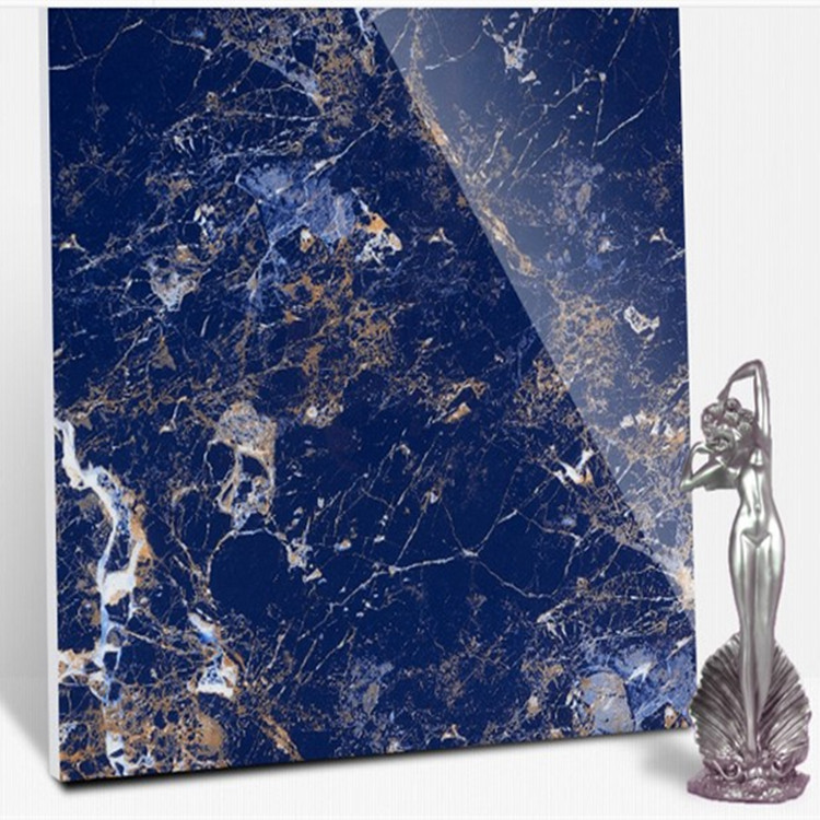 微晶石地砖800x800客厅卧室地板砖电视背景墙瓷砖防滑耐磨蓝宝石