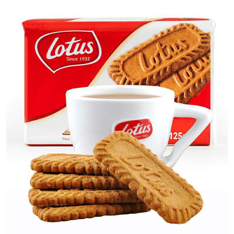比利时零食lotusbiscoff和情缤咖时焦糖饼干125g办公网红零食甜点