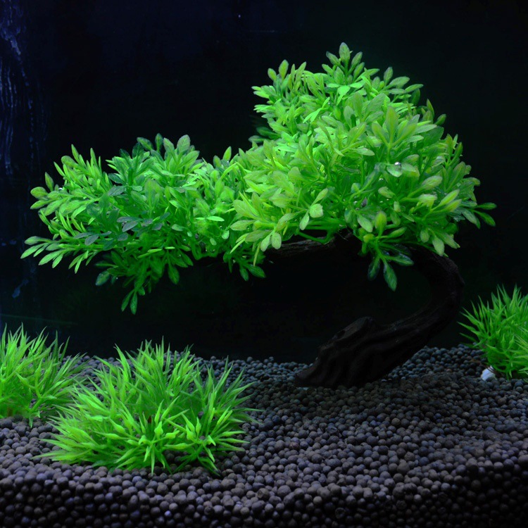 鱼缸装饰造景仿真塑料水草假水草批发水族用品装饰摆件仿真水草