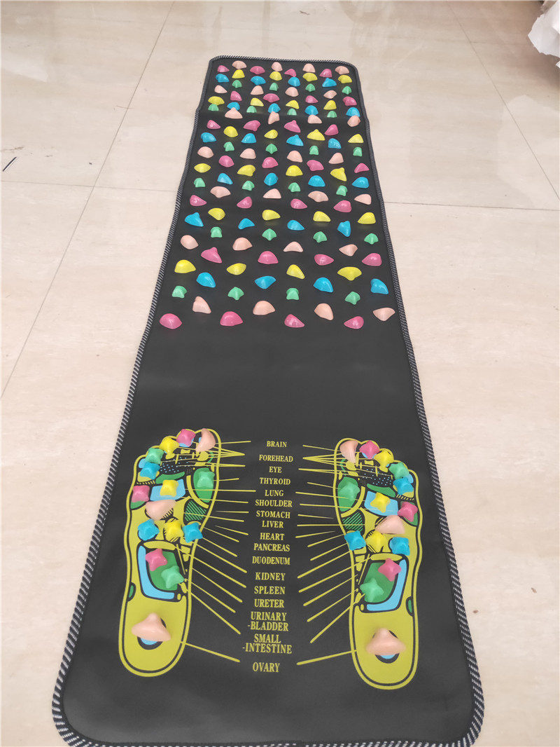 指压板脚踩足底按摩垫压趾板趾压版脚部足部脚垫仿鹅软石礼品工厂