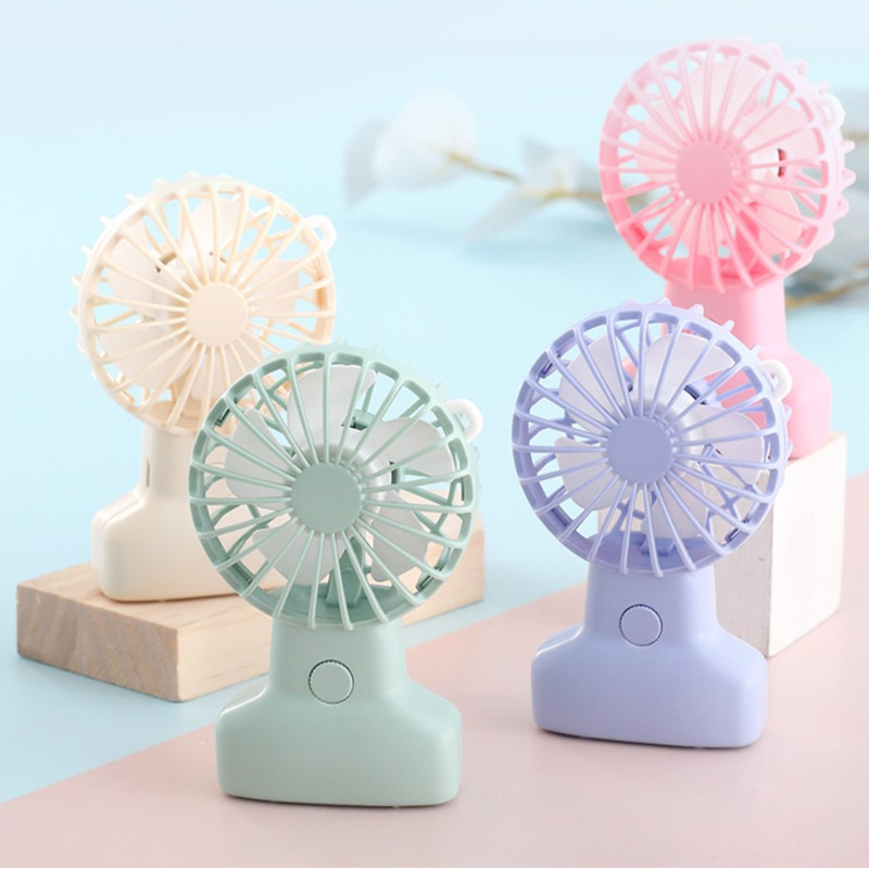 2020新款迷你手持电动风扇 学生静音办公创意usb可充电便携小电扇